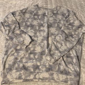 Athleta printed balance sweatshirt